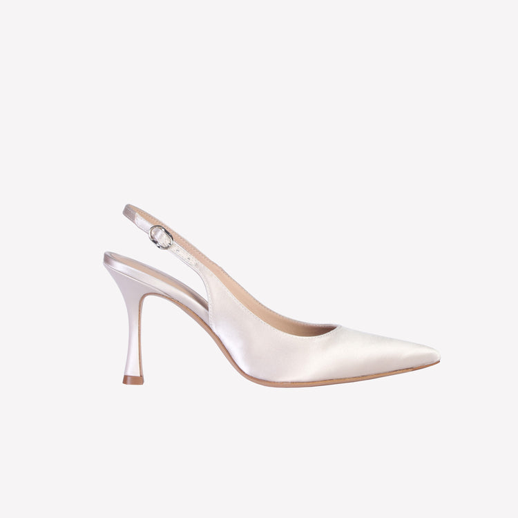 Roberto Festa SLINGBACK IN RASO PERLA LAVINIA Economico