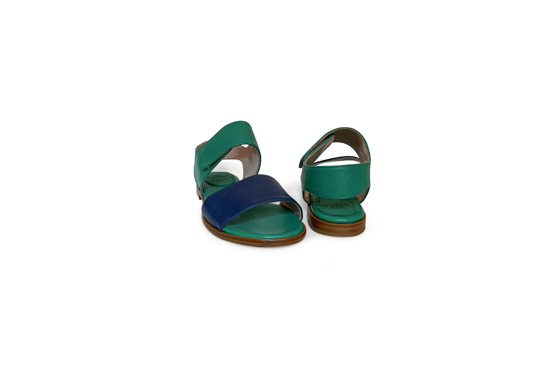 Rose'S Roses Margaux Flat – Leather Nuova
