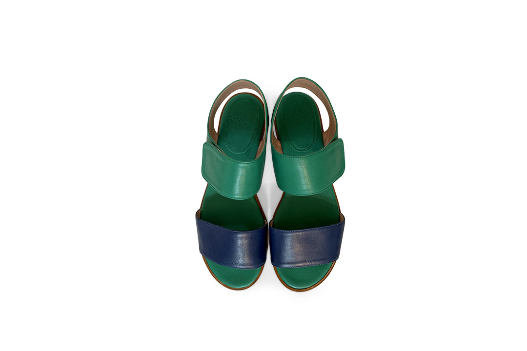 Rose'S Roses Margaux Flat – Leather Nuova
