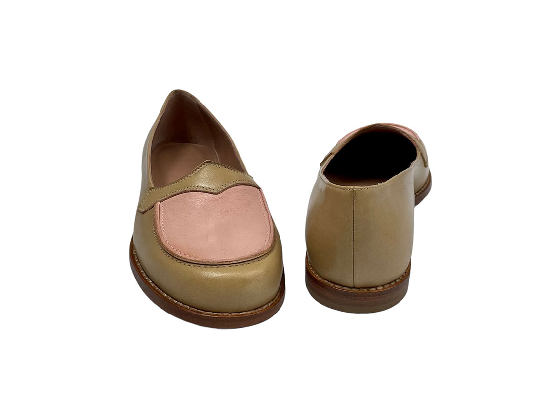 Rose'S Roses Olivia – Bicolore Mocassino Sconto