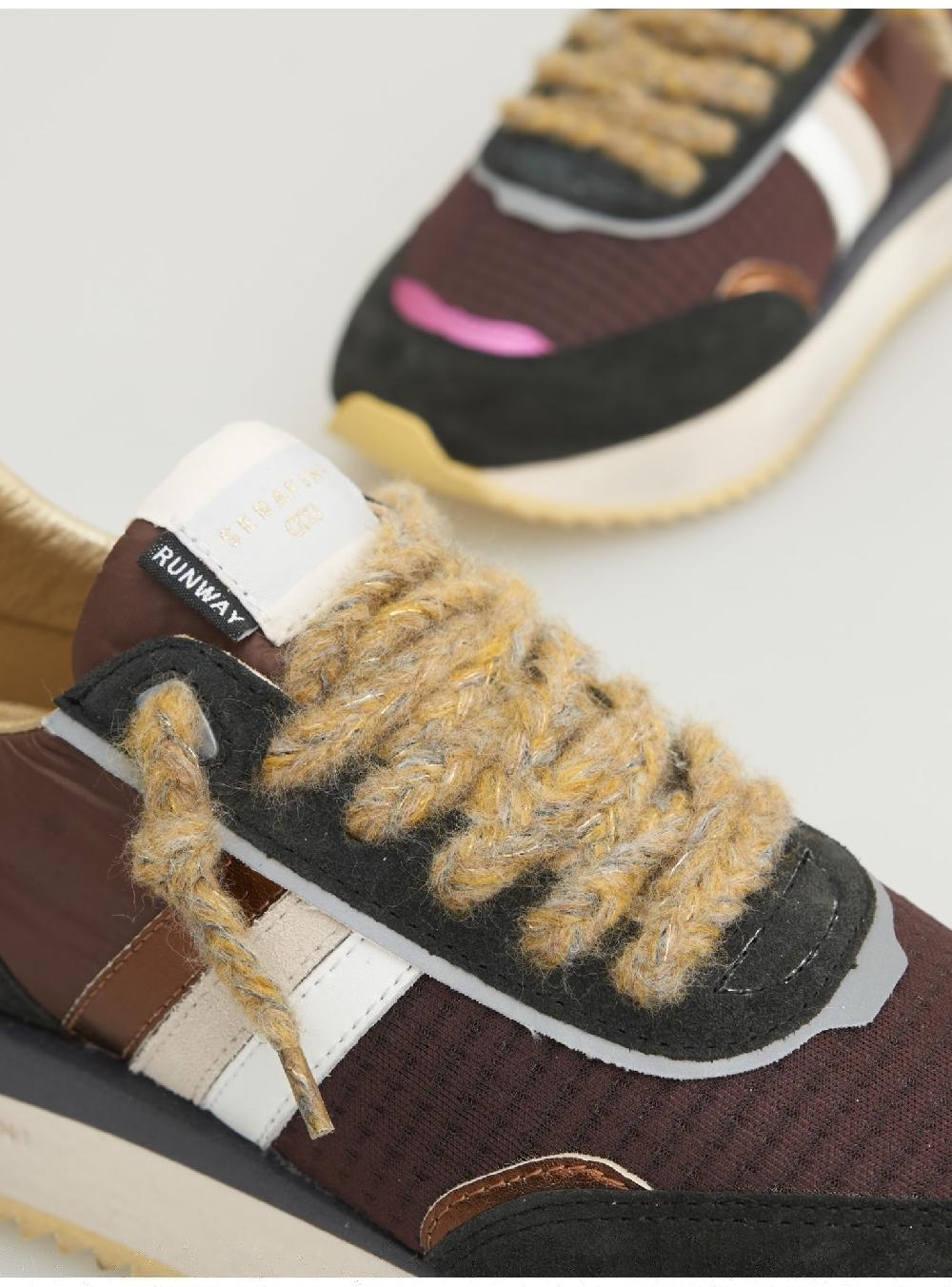 Serafini TORINO - BROWN BLACK YELLOW Serafini Shop In Linea