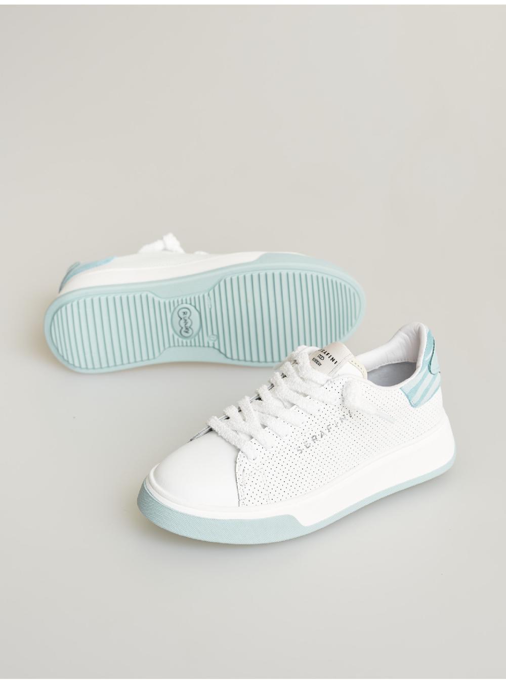 Serafini sneakers donna in pelle pelle laminata pelle perforata Serafini Shop Acquista Ora