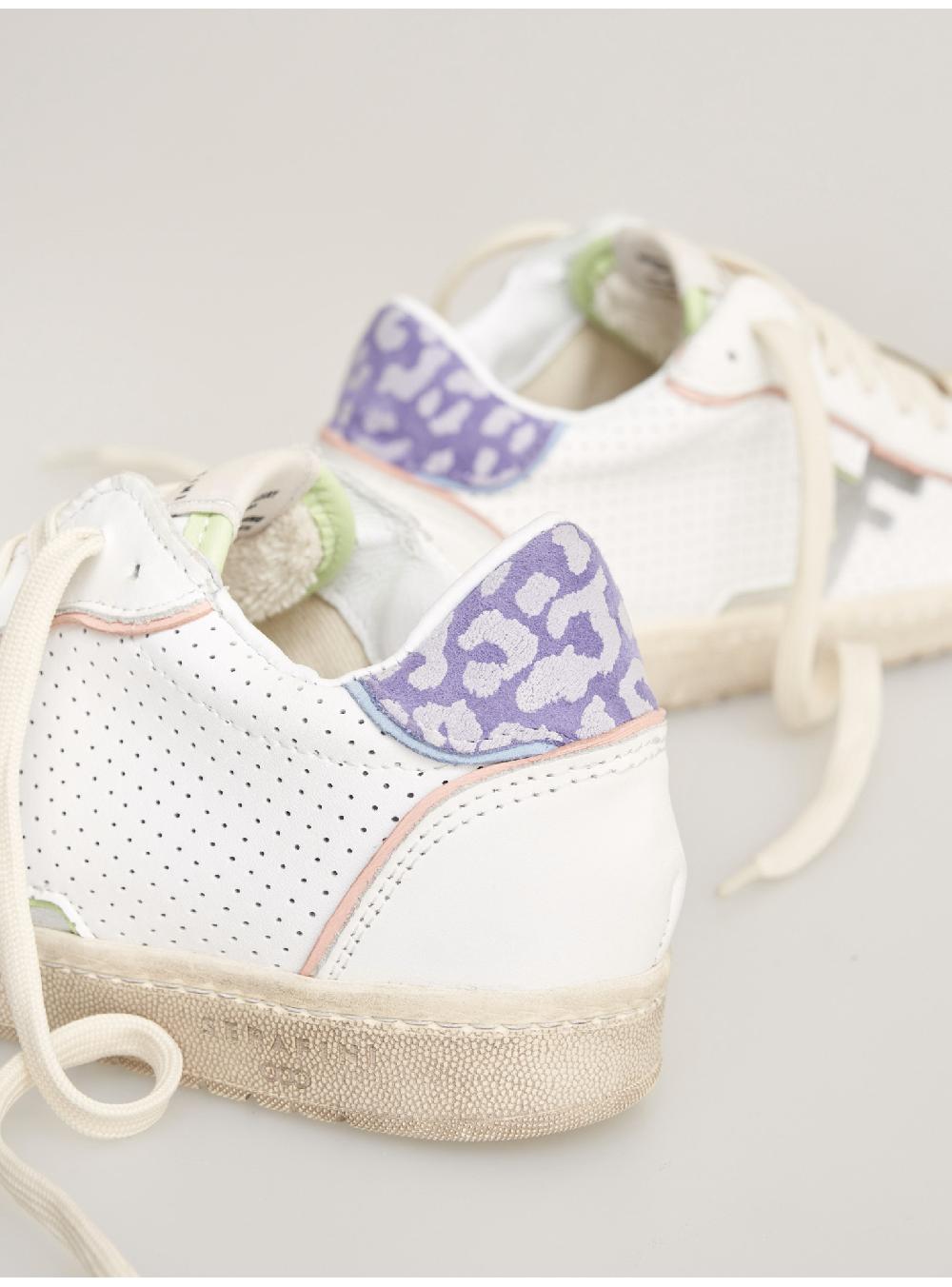 Serafini sneakers donna in pelle pelle laminata pelle perforata Serafini Shop Promozione Limitata
