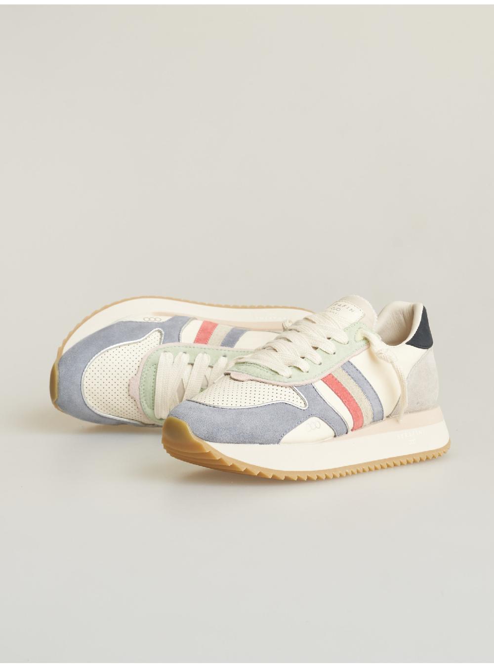 Serafini sneakers donna in pelle pelle perforata scamosciato Serafini Shop Shopping Online