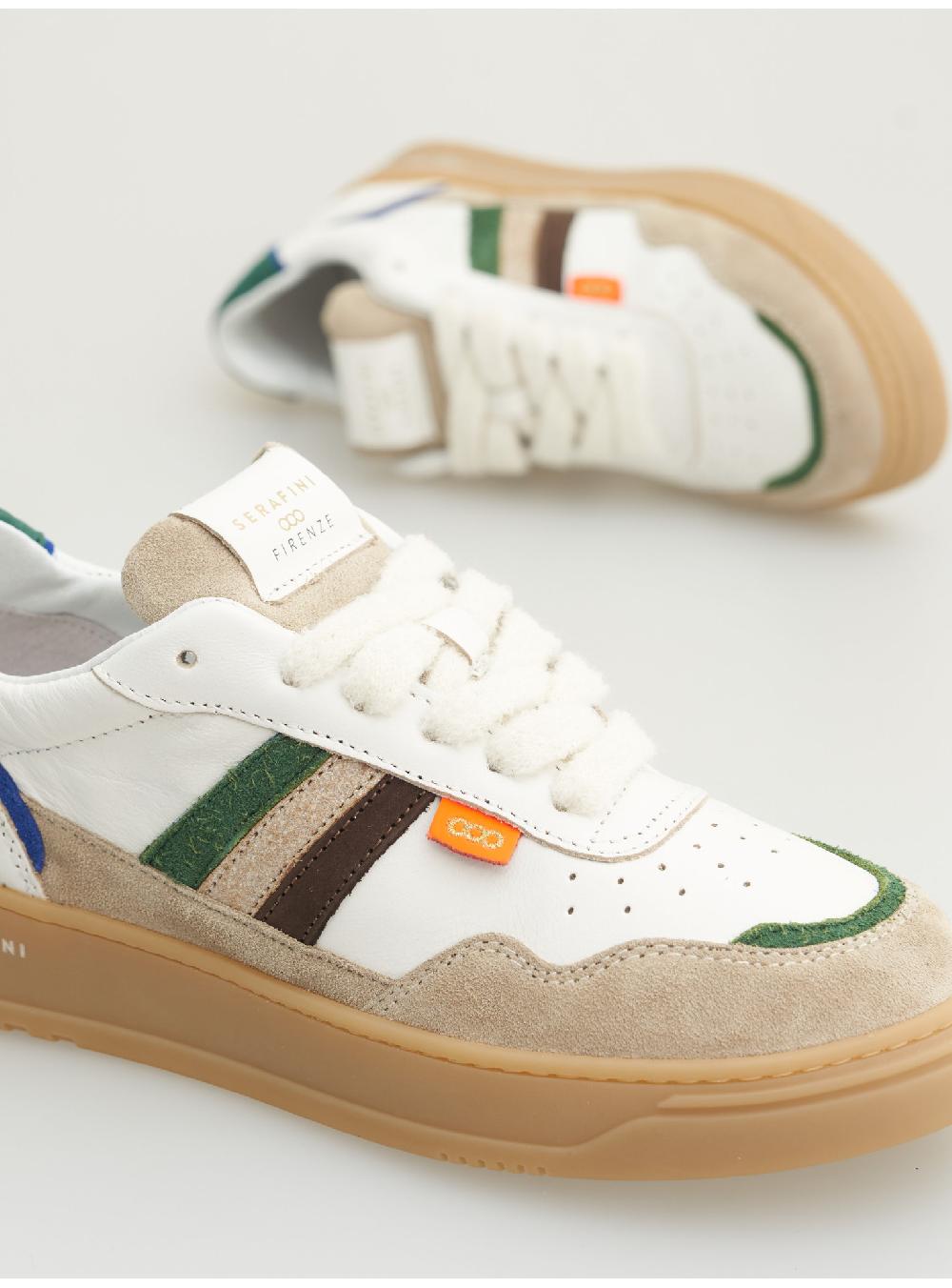 Serafini FIRENZE - WHITE GREEN TAUPE Serafini Shop Online