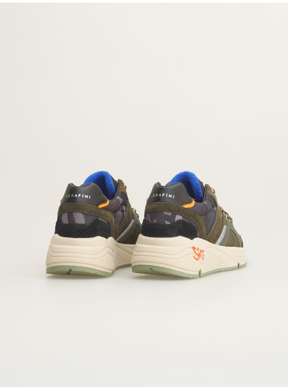 Serafini TOKYO - MILITARY GREEN BLACK Serafini Shop Offerte