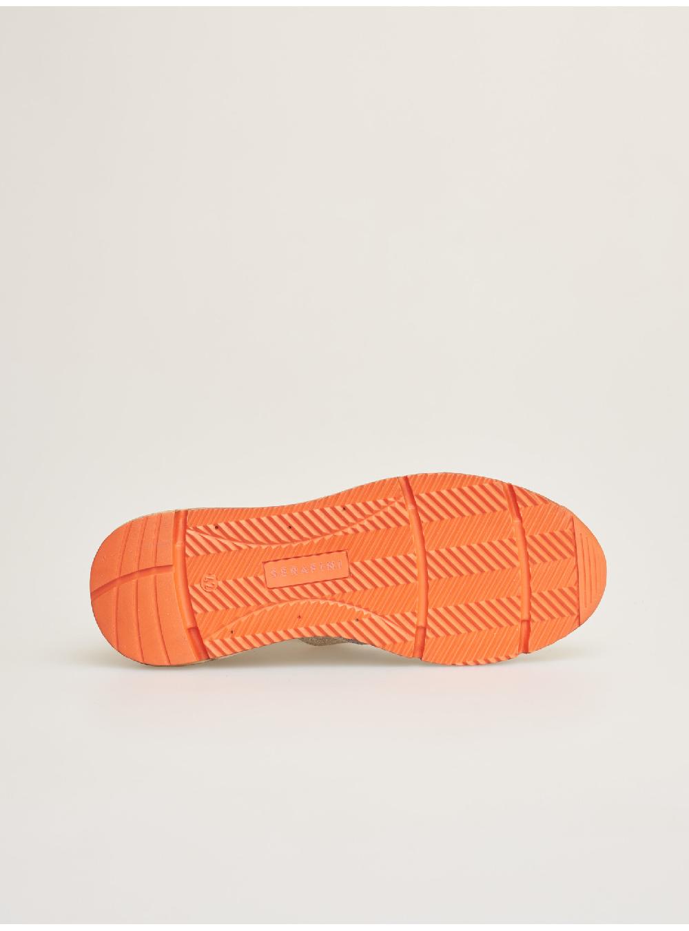 Serafini TOKYO - WHITE-CRACKED BLUE ORANGE Serafini Shop Vendita Calda