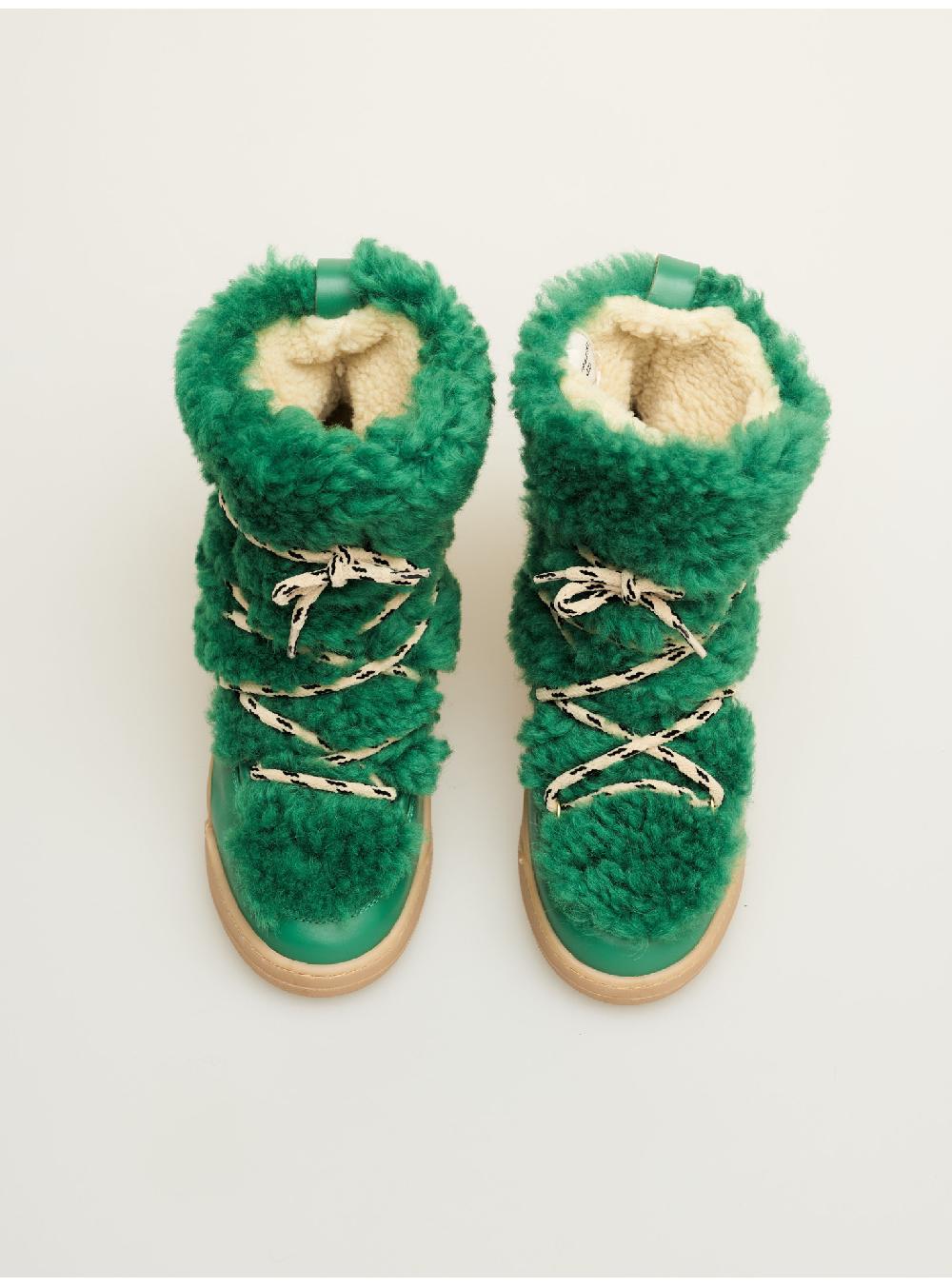 Serafini boots donna in shearling scamosciato Serafini Shop Italy