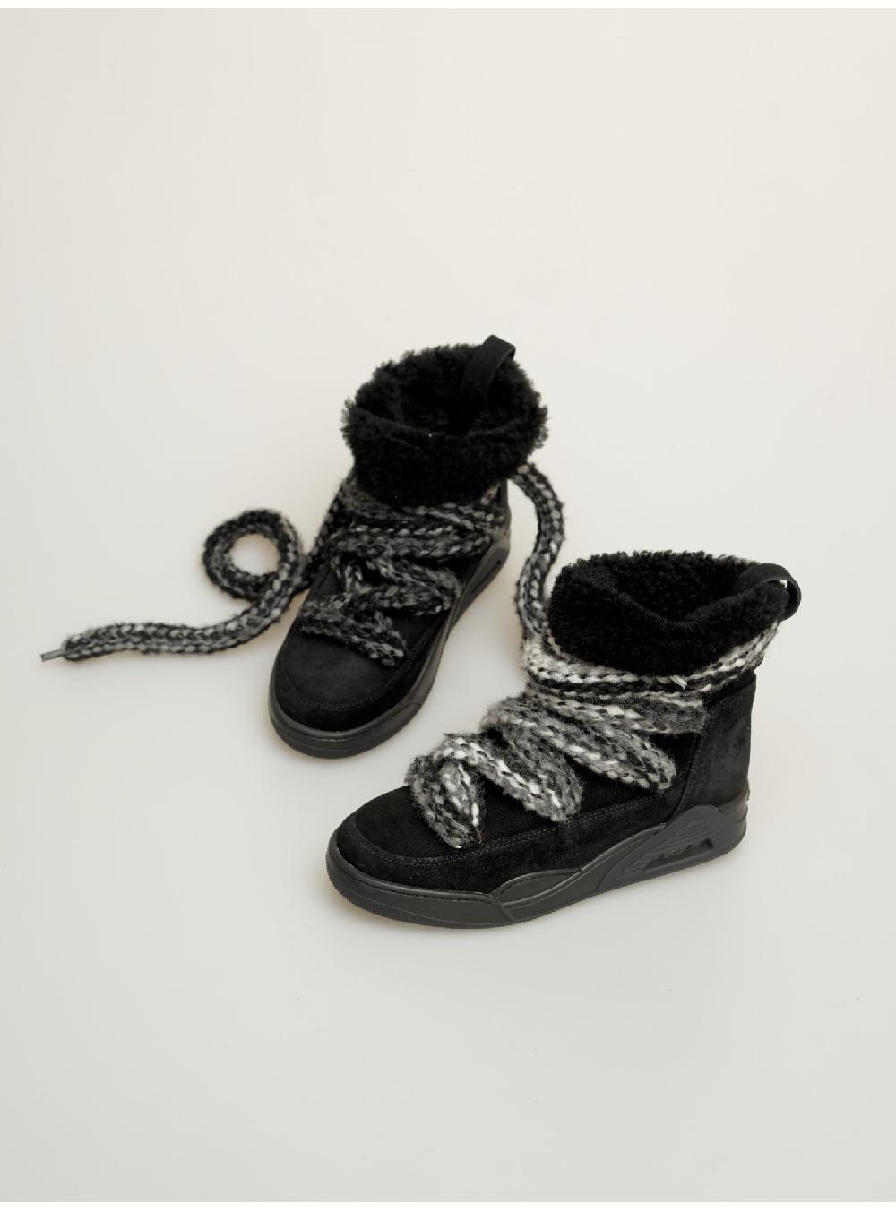 Serafini boots donna in shearling scamosciato Serafini Shop Italia