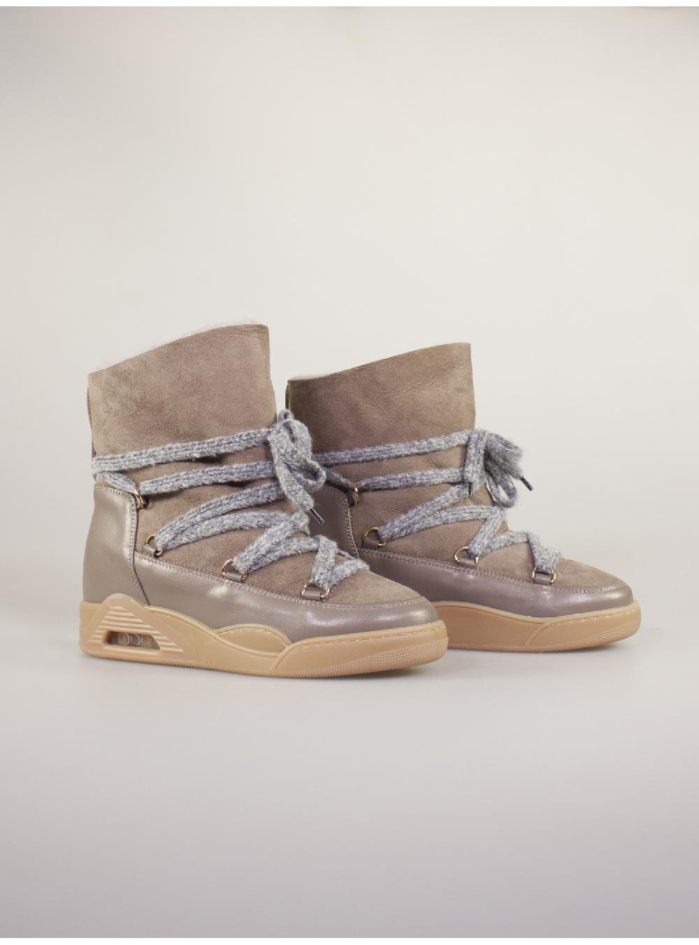 Serafini boots donna in shearling scamosciato Serafini Shop 2025