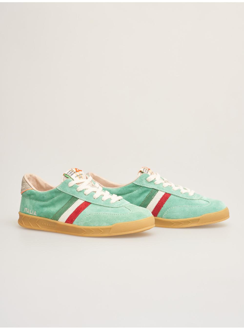 Serafini FLAT GOLD - GREEN ECRU TRICOLOR Serafini Shop Shopping Online