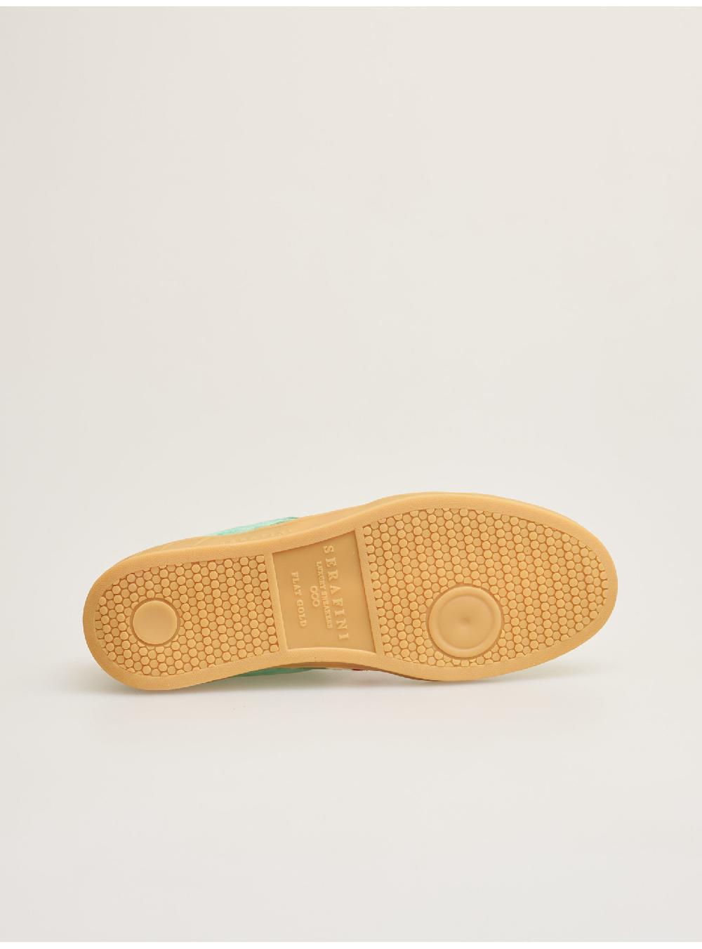 Serafini FLAT GOLD - GREEN ECRU TRICOLOR Serafini Shop Shopping Online