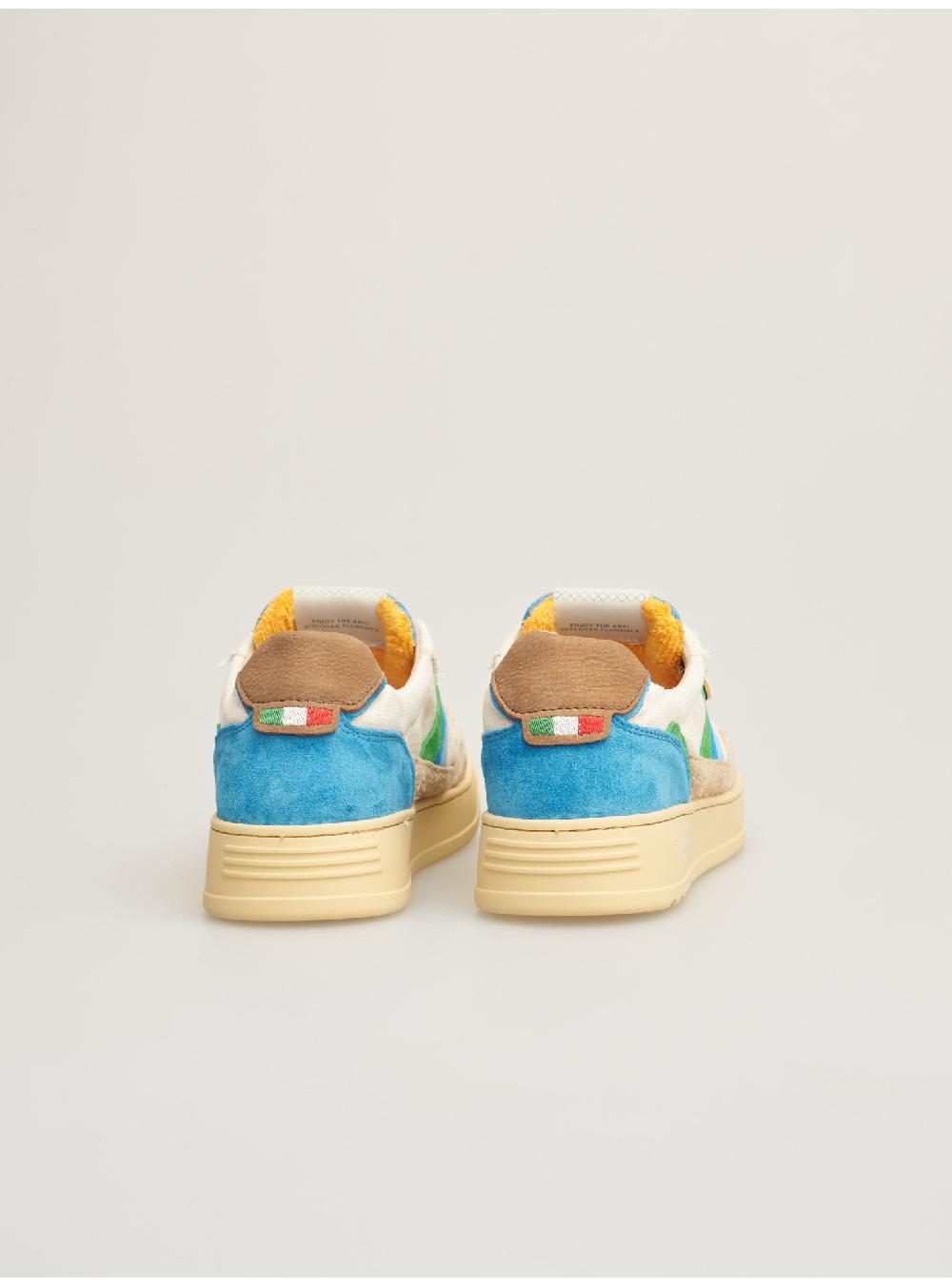 Serafini FIRENZE - MILK-CANVAS BLUE Serafini Shop Prezzo Ridotto