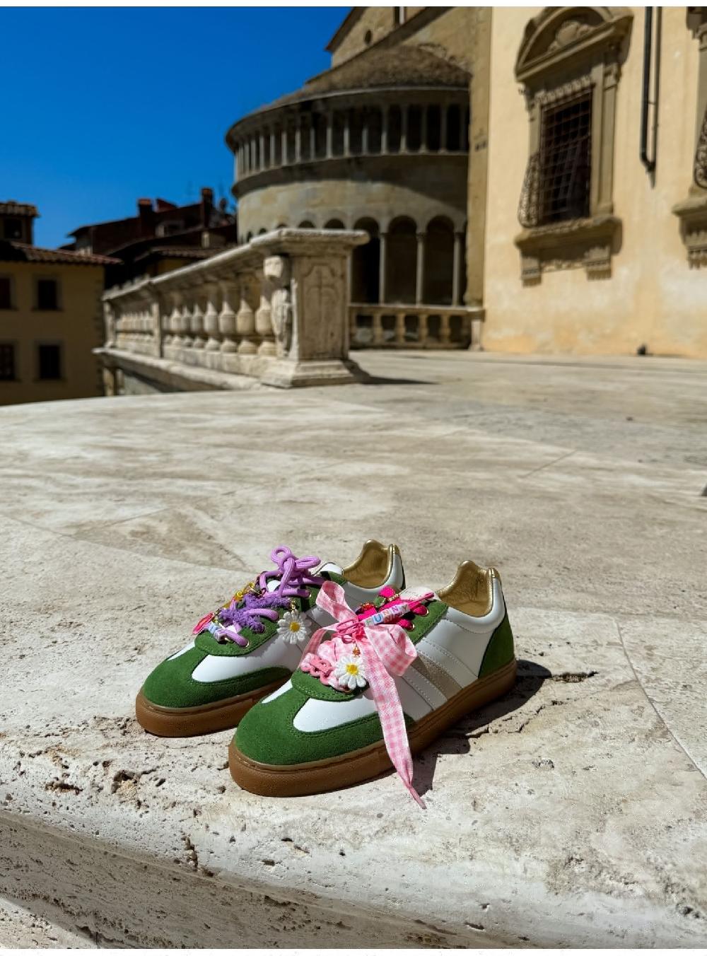 Serafini COURT - WHITE GREEN GOLD Serafini Shop Vendite Flash