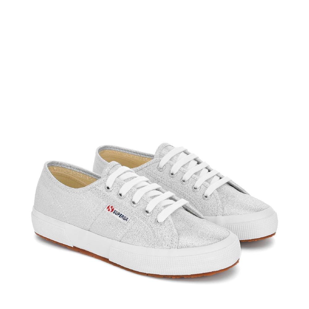 Superga 2750-LAMEWGREY SILVER Moda