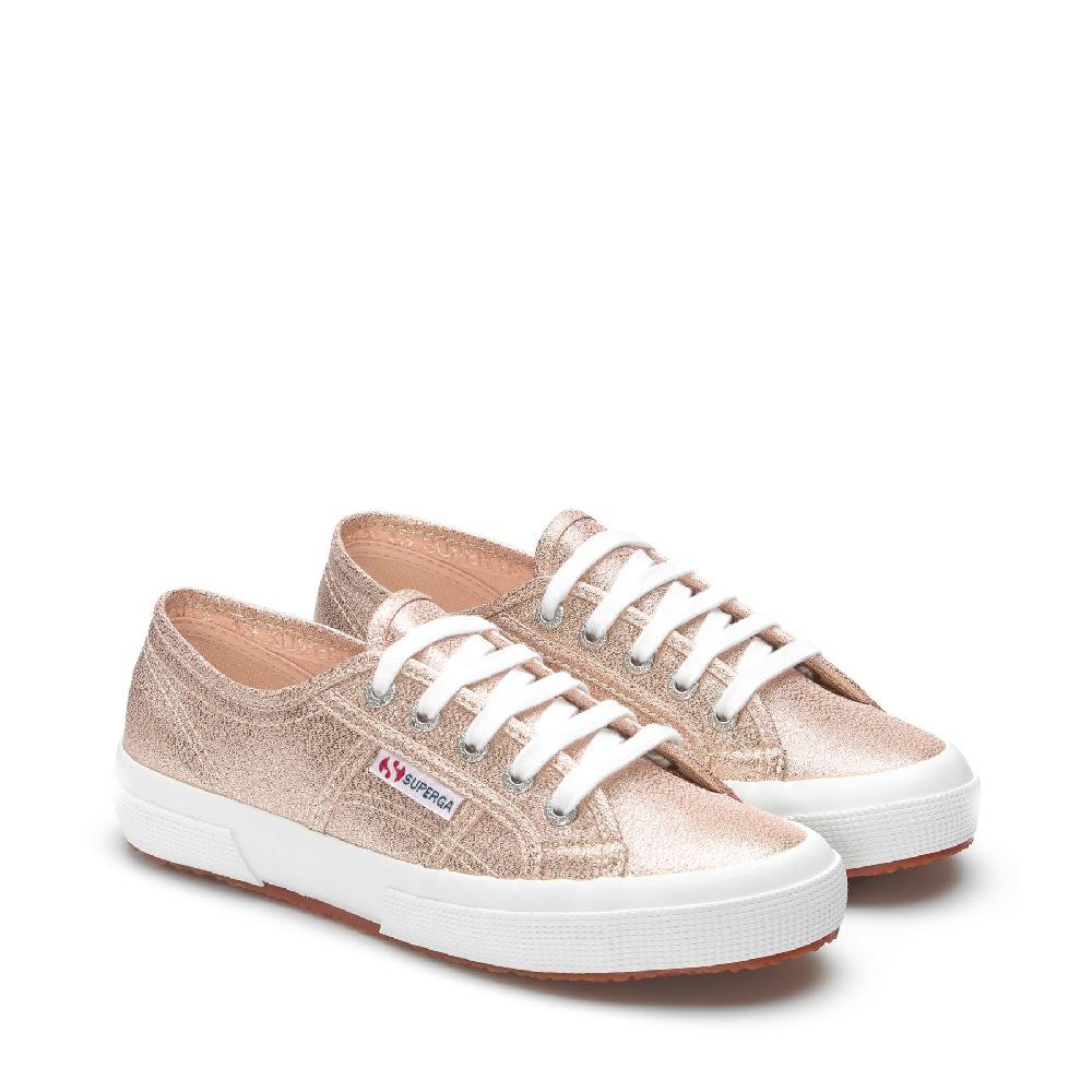Superga 2750-LAMEWROSE PLATINUM Italy