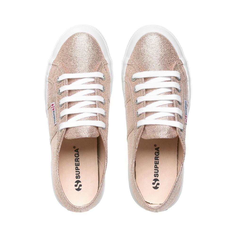 Superga 2750-LAMEWROSE PLATINUM Italy