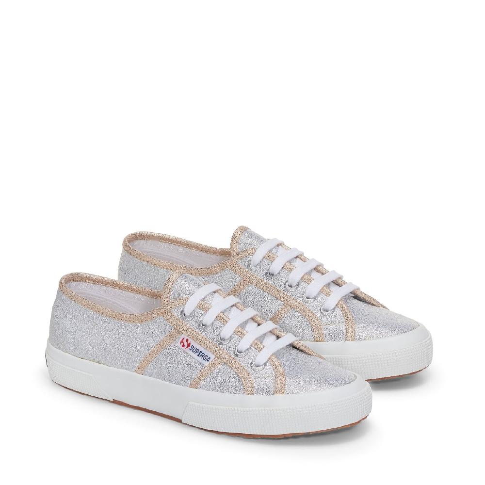 Superga 2750-LAMEWGREY SILVER-GOLD Sconto