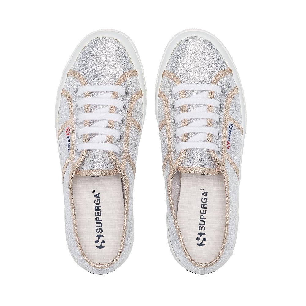 Superga 2750-LAMEWGREY SILVER-GOLD Sconto
