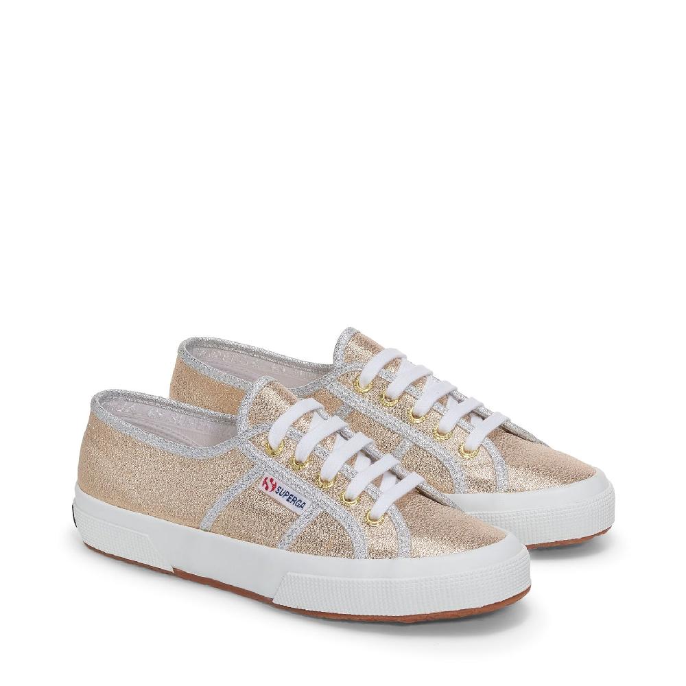 Superga 2750-LAMEWGOLD-GREY SILVER Offerta