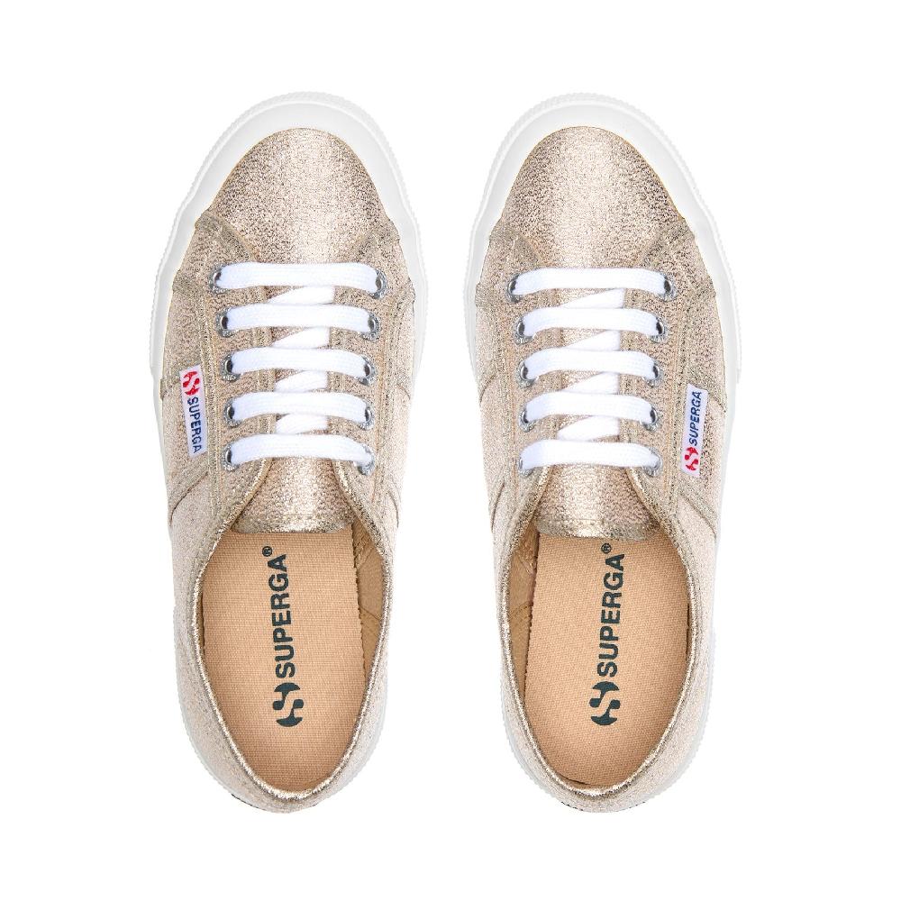 Superga 2750-LAMEWPALE GOLD Saldi Di Fabbrica