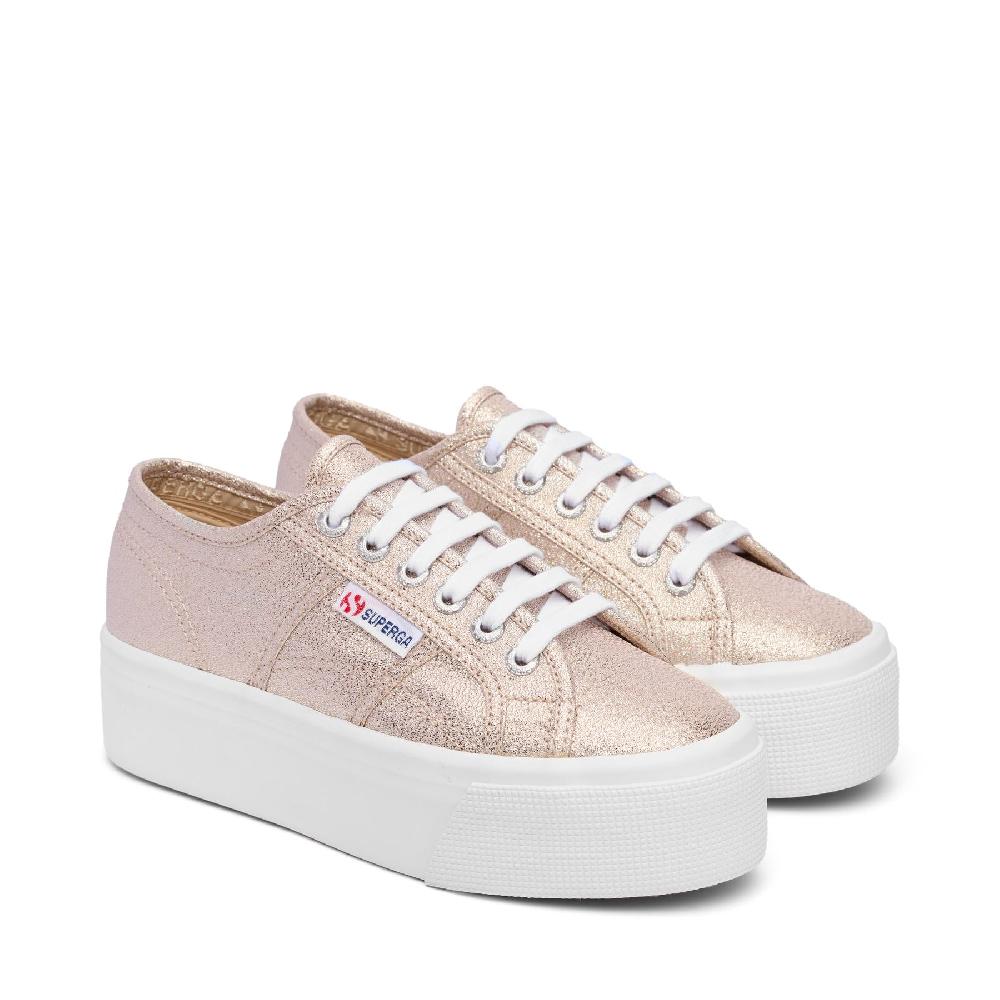 Superga 2790 PLATFORM LAMEPALE GOLD Negozio