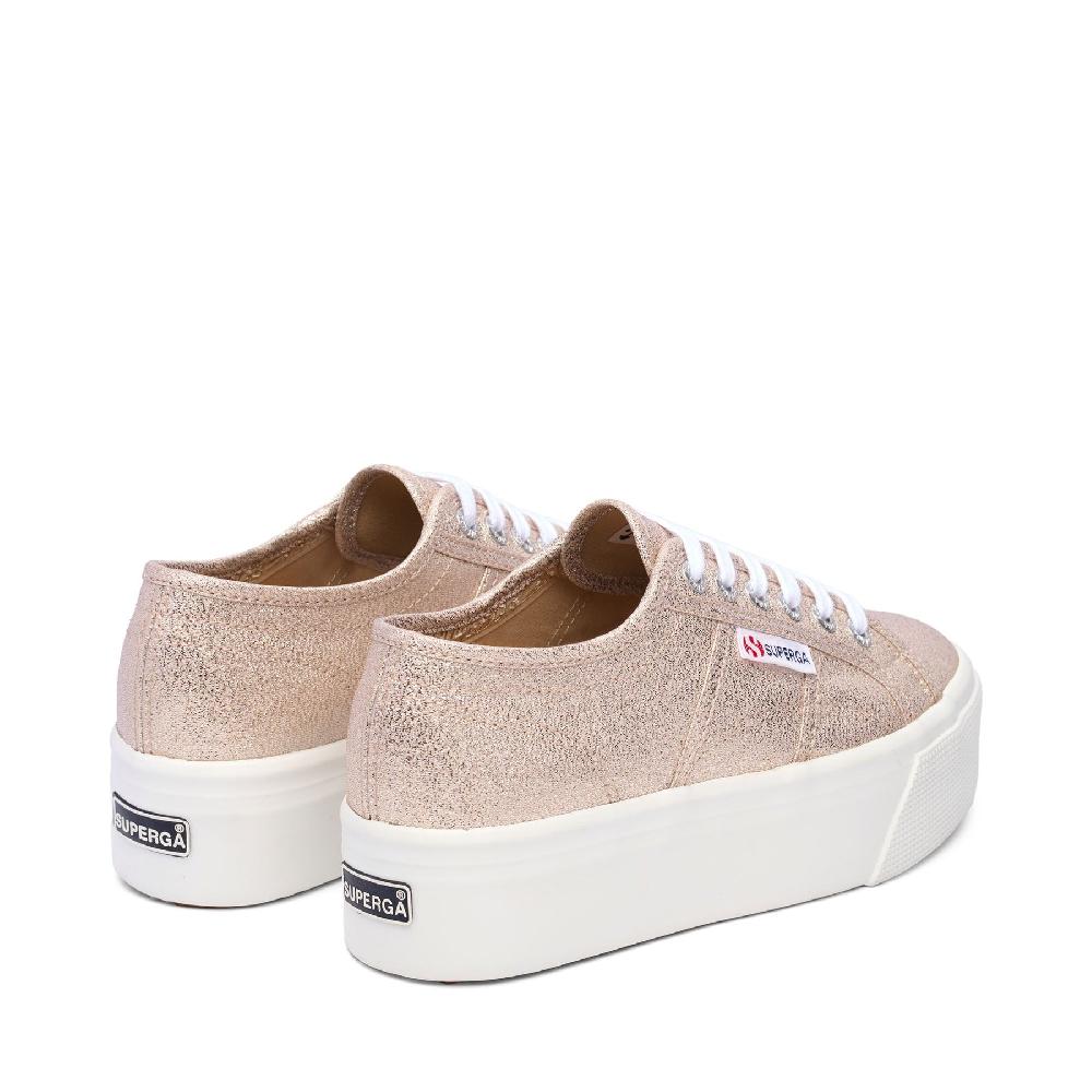 Superga 2790 PLATFORM LAMEPALE GOLD Negozio
