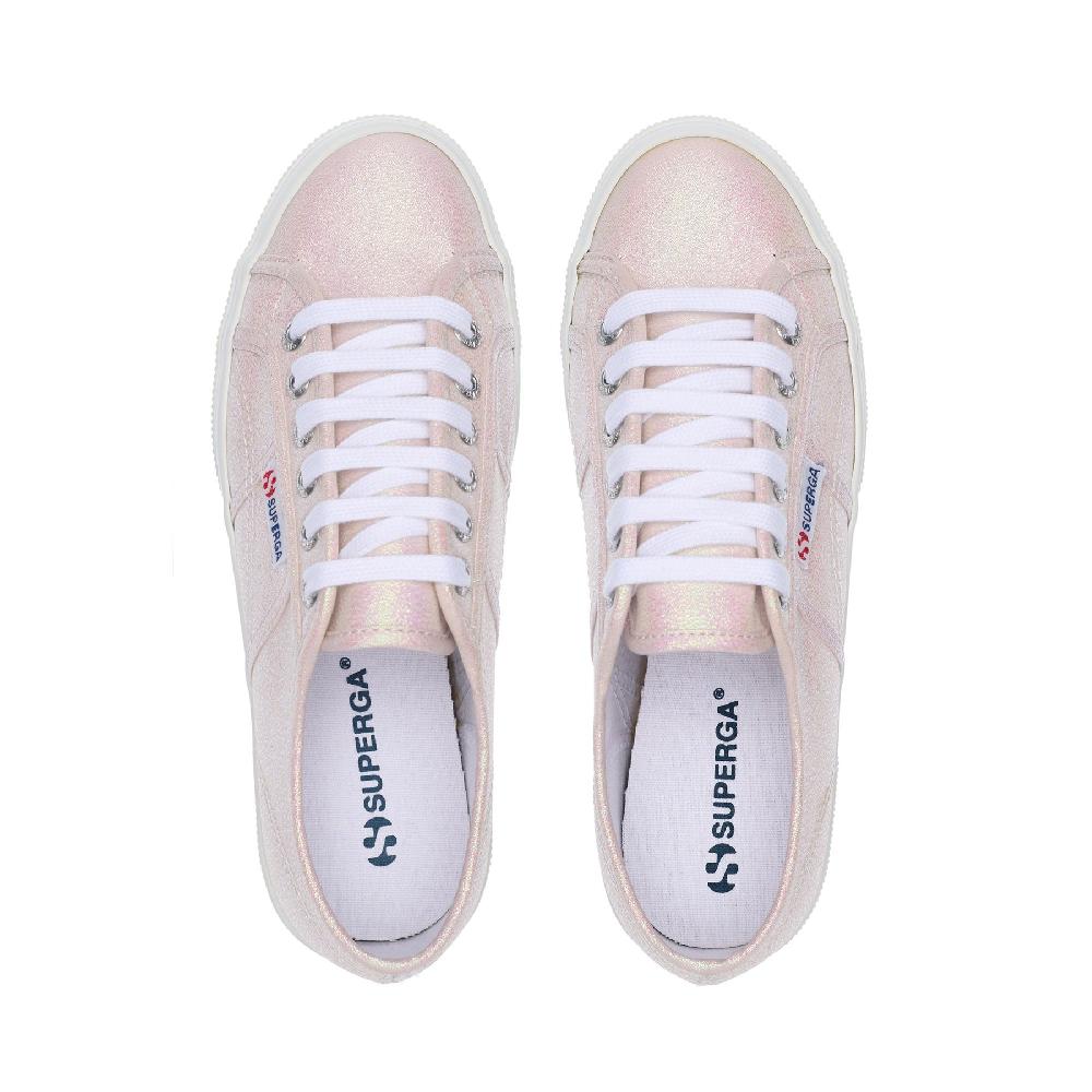 Superga 2740 PLATFORM LAMEBEIGE LT IRIDESCENT Moda