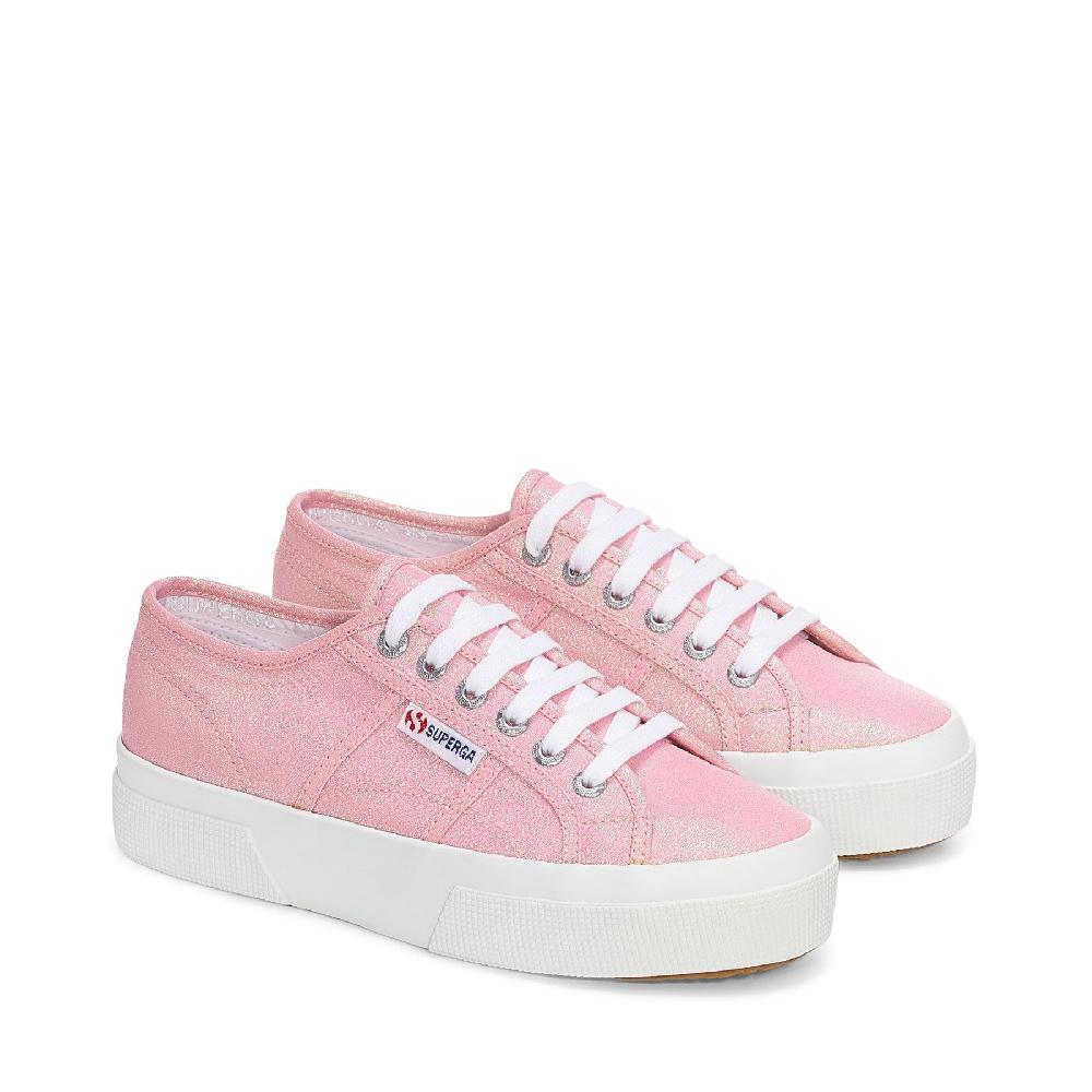 Superga 2740 PLATFORM LAMEPINK BEGONIA IRIDESCENT 2025