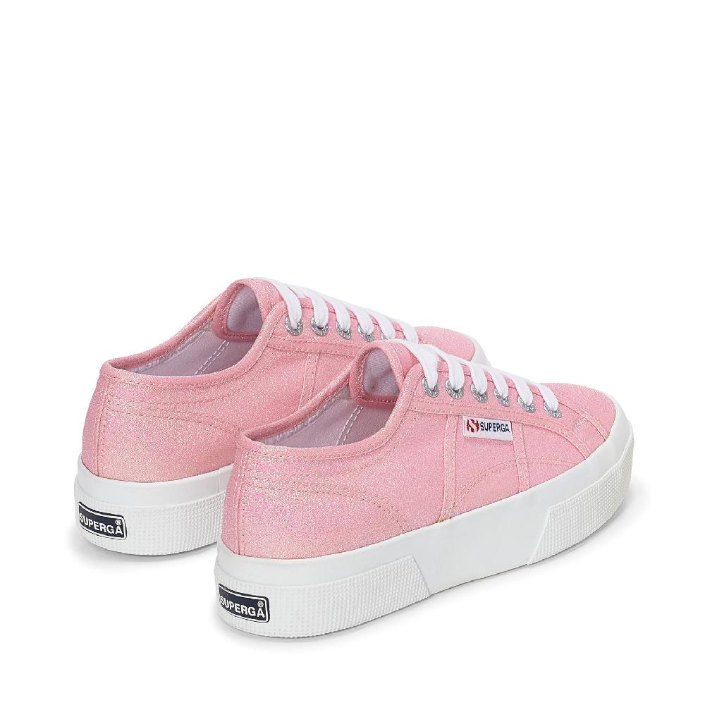 Superga 2740 PLATFORM LAMEPINK BEGONIA IRIDESCENT 2025