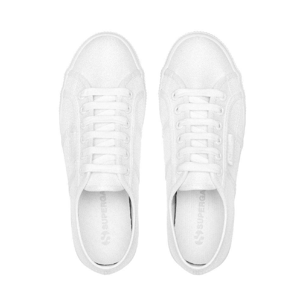 Superga 2790 PLATFORM LAMETOTAL WHITE In Linea