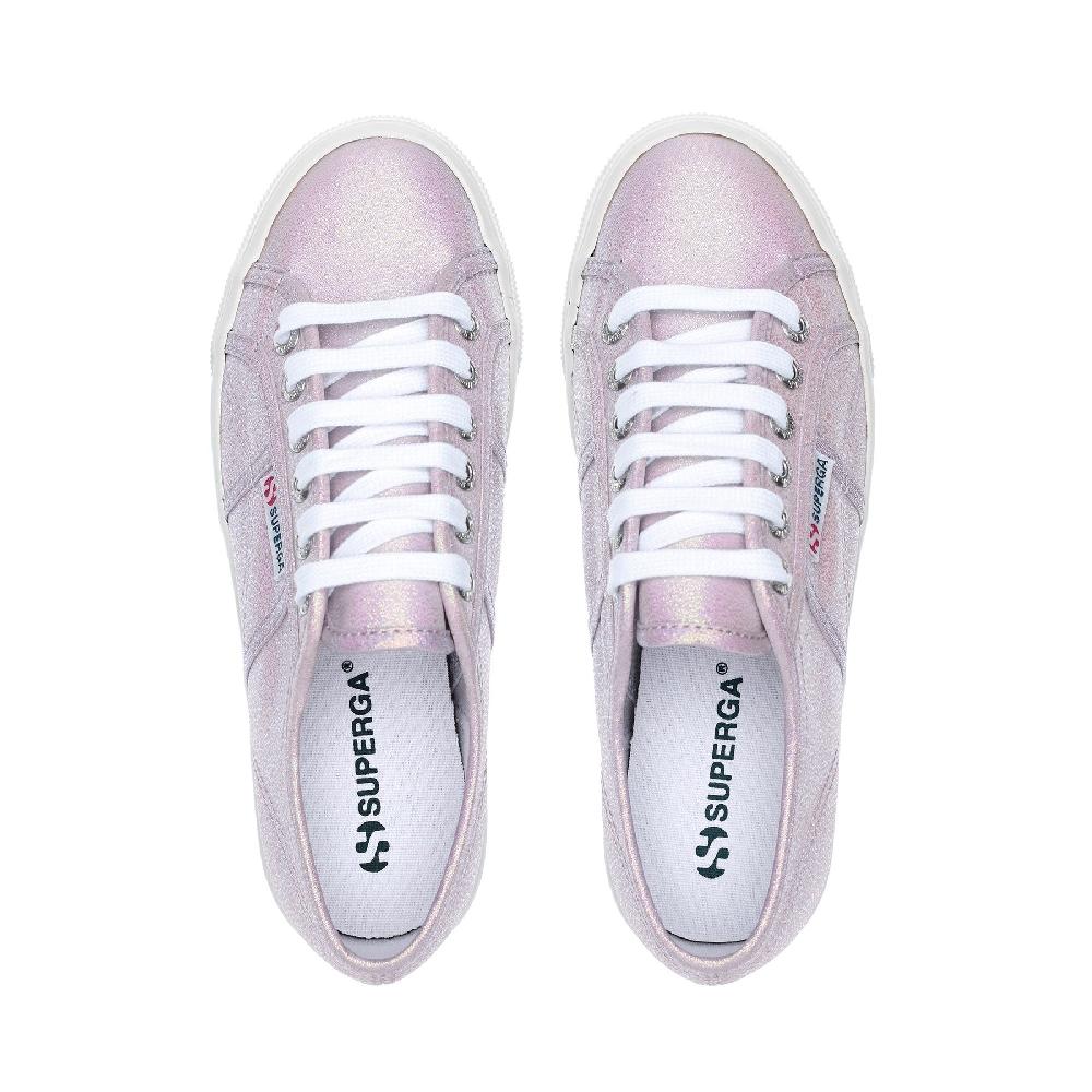 Superga 2790 PLATFORM LAMEPASTEL LILLA IRIDESCENT Nuovo