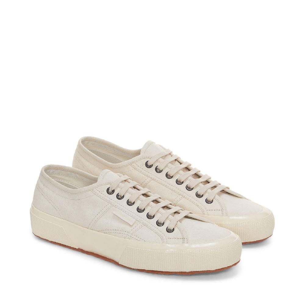 Superga 2750 OG HERRINGBONEBEIGE RAW-OFF WHITE Pezzi Unici