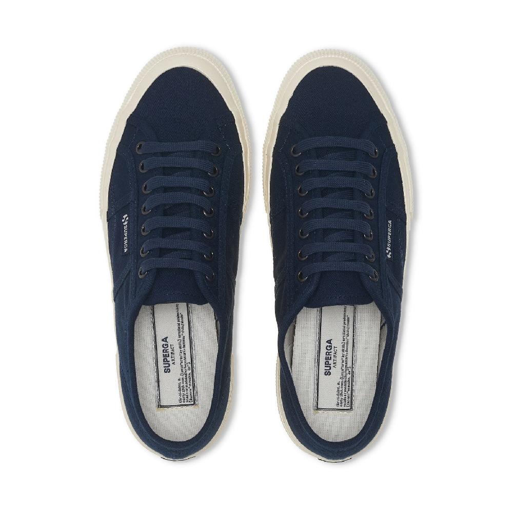 Superga 2750 OG HERRINGBONENAVY-OFF WHITE Soddisfazione Garantita
