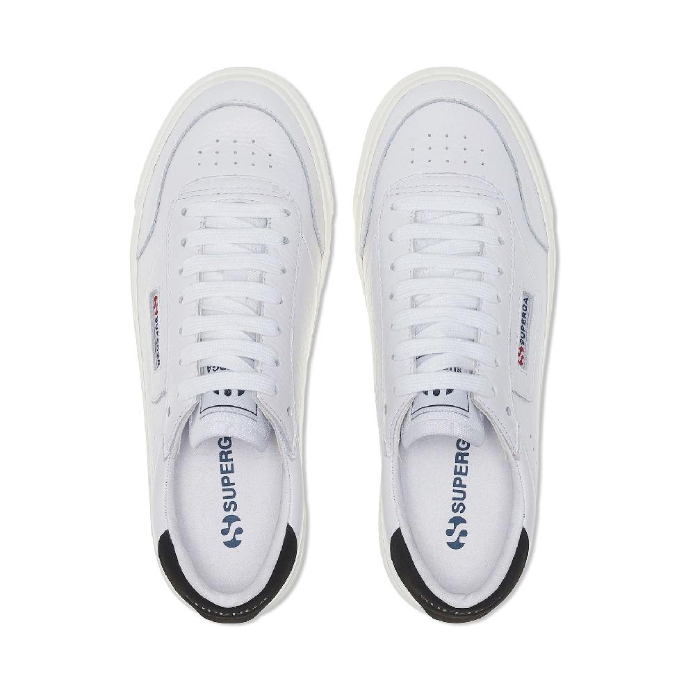 Superga 3843 COURTWHITE-BRISTOL BLACK-FAVORIO Consegna Veloce