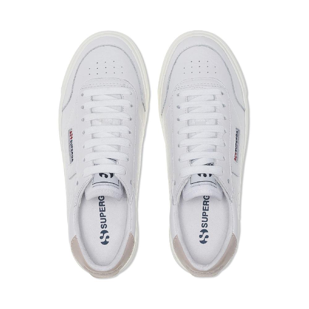 Superga 3843 COURTWHITE-VIOLET HUSHED-FAVORIO Fino Al -60%