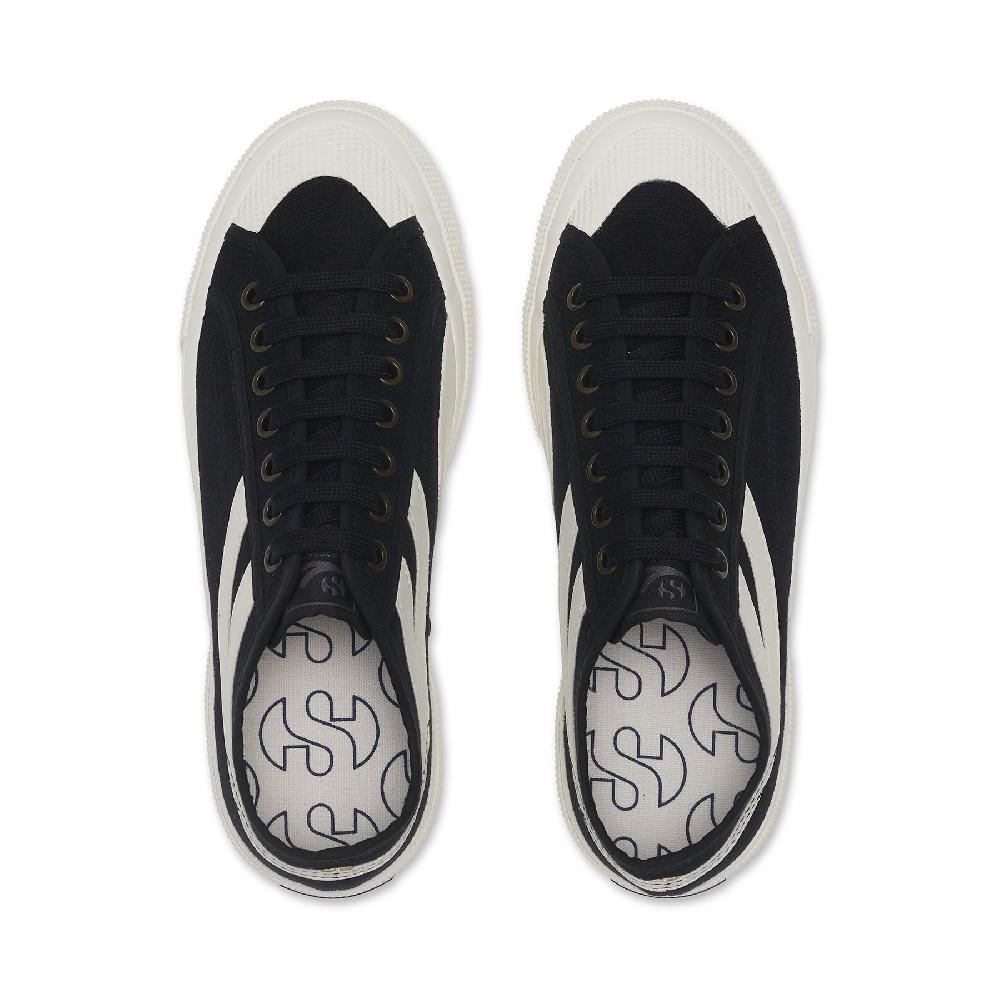 Superga 2750 PANATTA 3.0BLACK-WHITE AVORIO Shopping Online