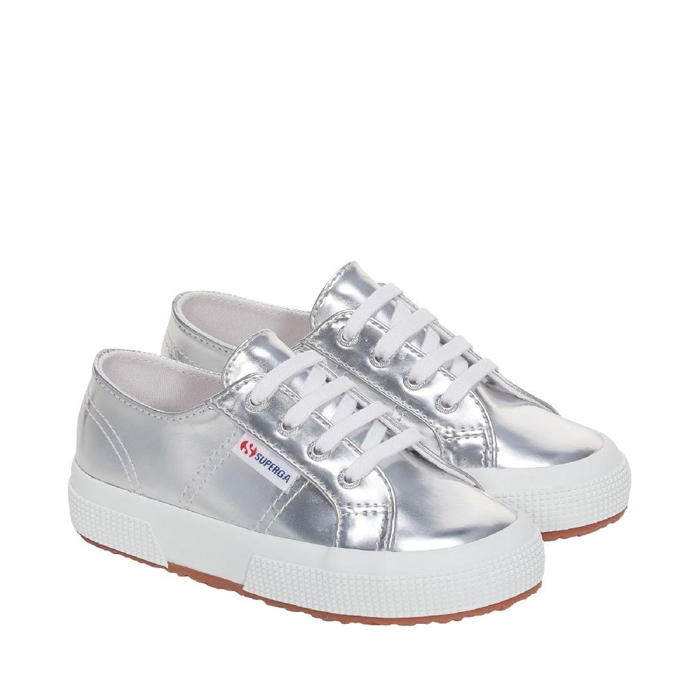 Superga 2750 KIDS MIRROR SYNTHETIC MATERIALSILVER Negozio