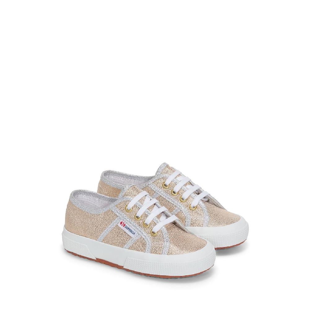 Superga 2750-LAMEJGOLD-GREY SILVER Nuova