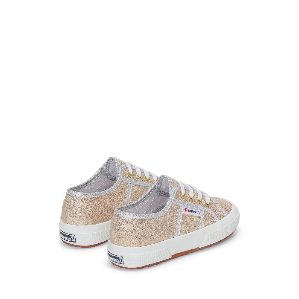 Superga 2750-LAMEJGOLD-GREY SILVER Nuova