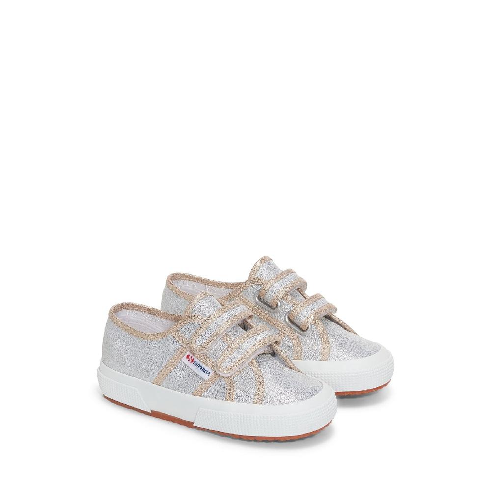 Superga 2750-LAMESTRAPJGREY SILVER-GOLD Vendita