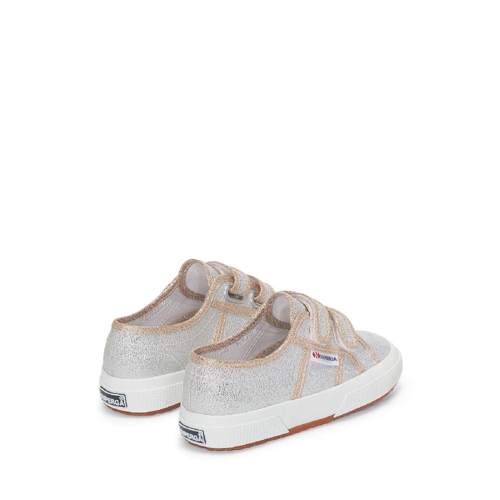 Superga 2750-LAMESTRAPJGREY SILVER-GOLD Vendita