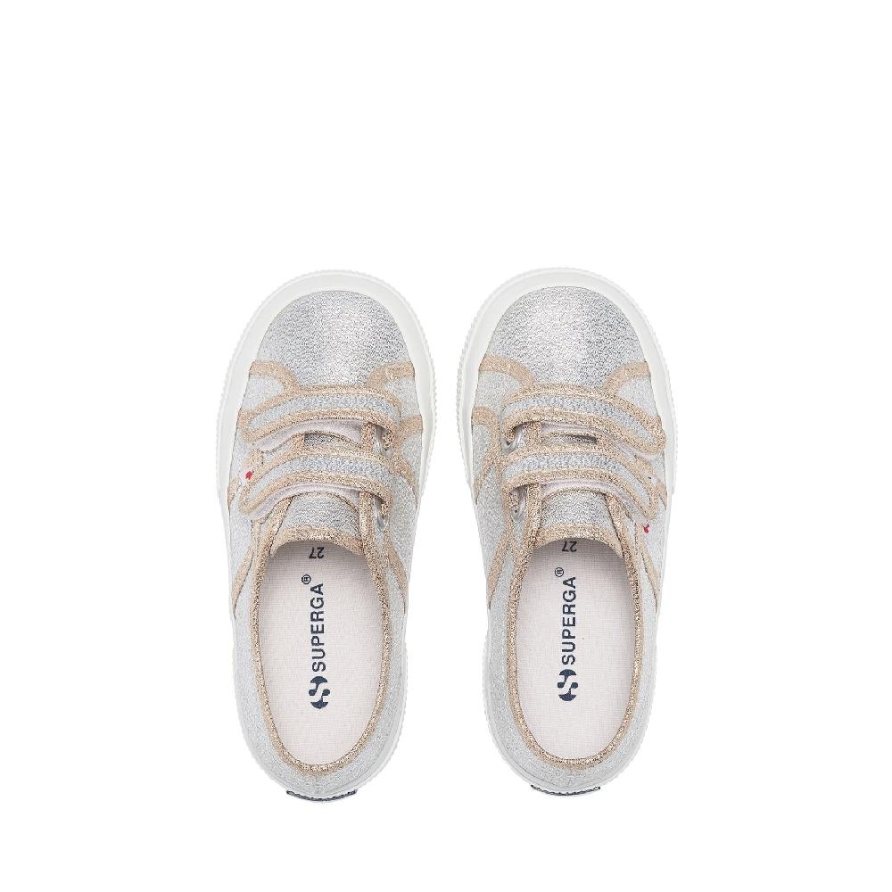 Superga 2750-LAMESTRAPJGREY SILVER-GOLD Vendita