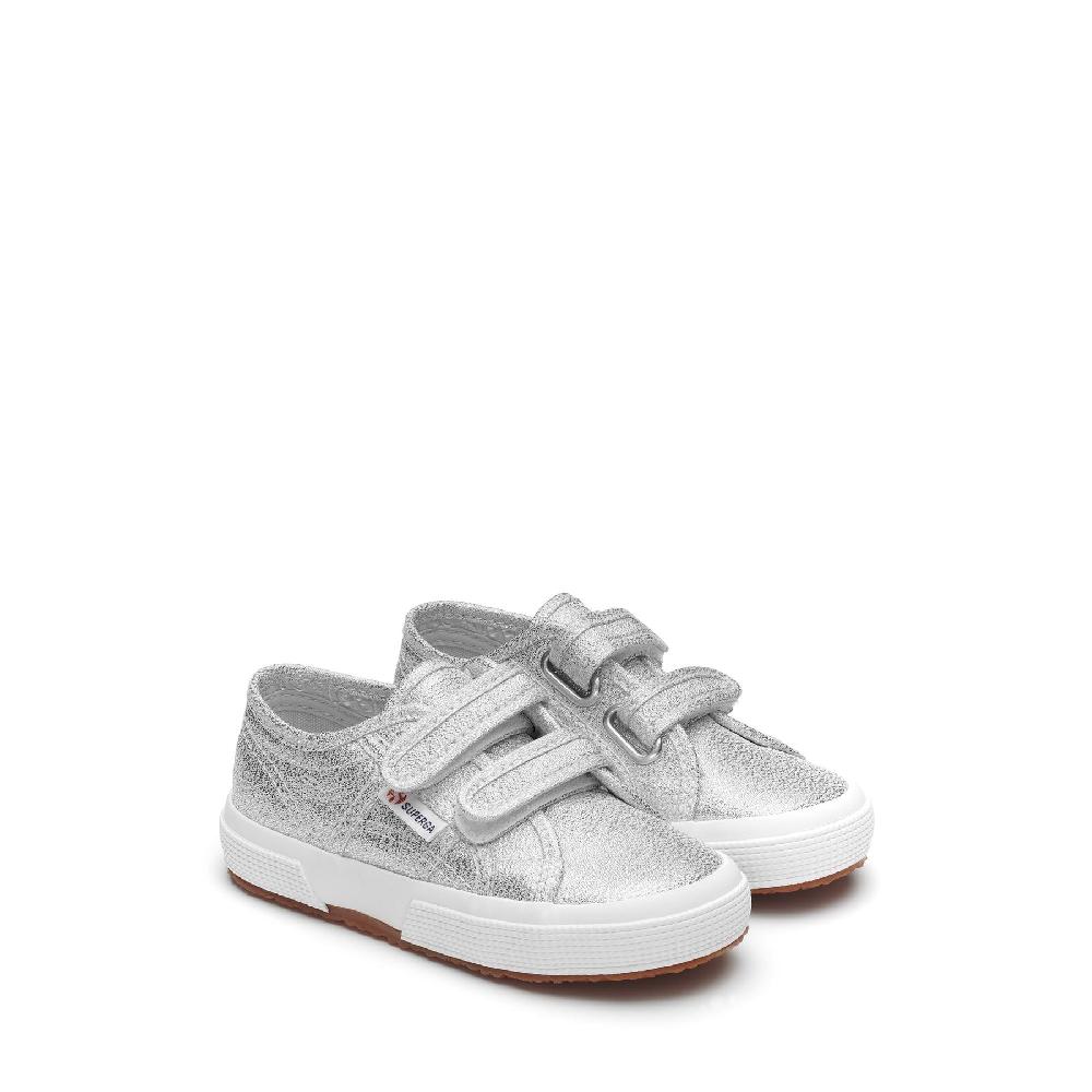 Superga 2750-LAMESTRAPJGREY SILVER Promozione