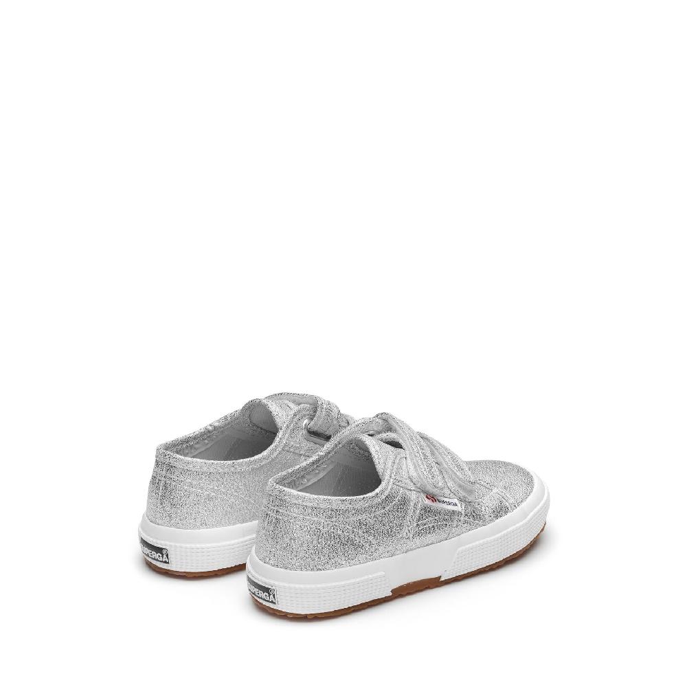 Superga 2750-LAMESTRAPJGREY SILVER Promozione