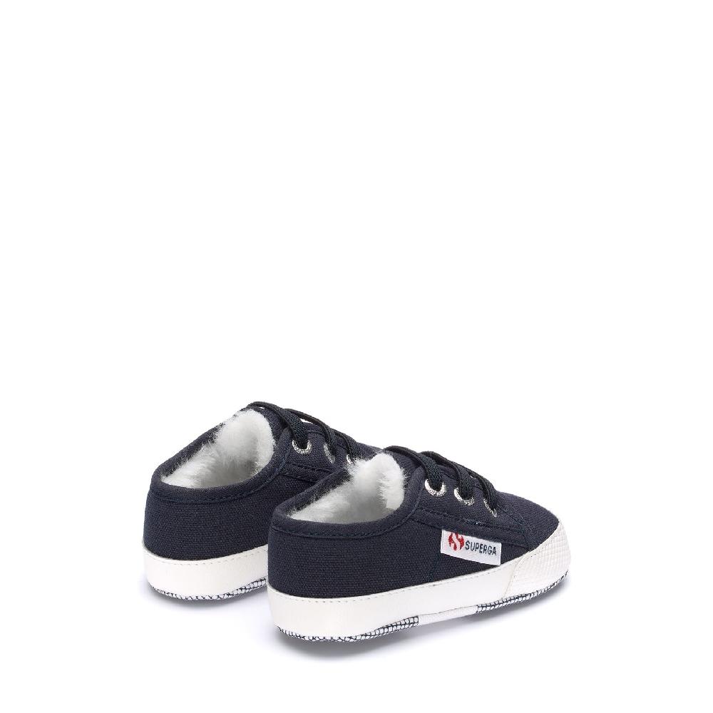 Superga 4006 BABY ECOFURBLUE DK Sottocosto