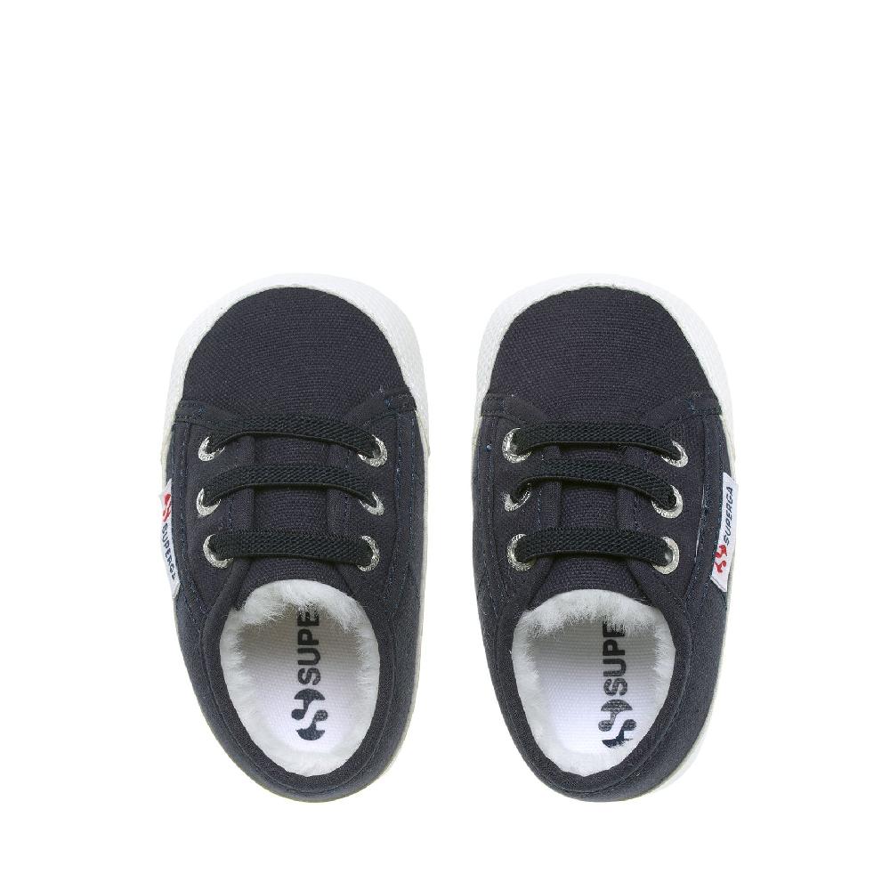 Superga 4006 BABY ECOFURBLUE DK Sottocosto