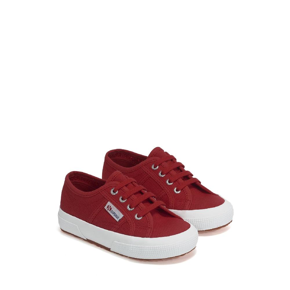 Superga 2750-JCOT CLASSICRED-WHITE In Vendita