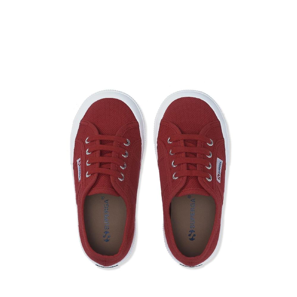 Superga 2750-JCOT CLASSICRED-WHITE In Vendita
