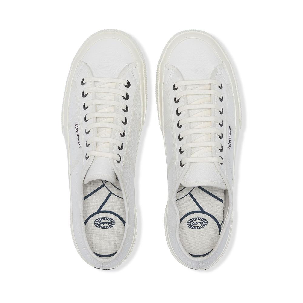 Superga 2750 OG LEATHERWHITE-WHITE AVORIO Acquista Ora